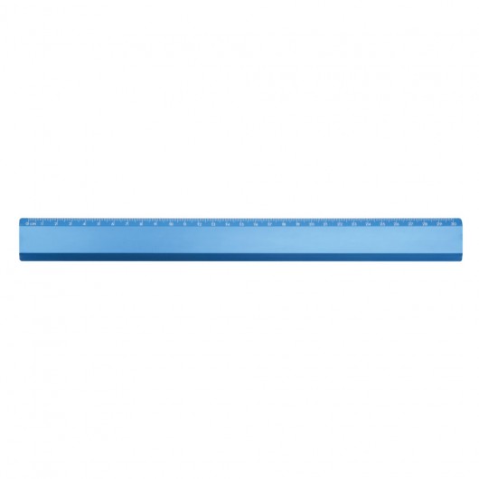 Blue Coloured Metal 30cm Rulers